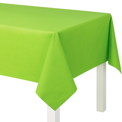 Kiwi Green Flannel Backed Table Cover