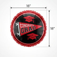 "Be True School Colors Graduation Foil Balloon"