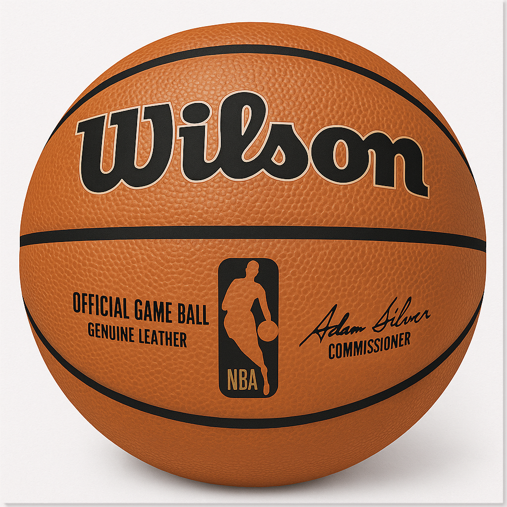 Wilson NBA Basketball Beverage Napkins, 36-Pack