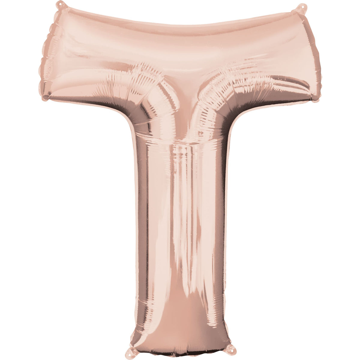 Rose Gold Letter T Foil Balloon