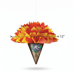 Jurassic World T-Rex Torch Pom Pom Hanging Decorations - 3 Pack
