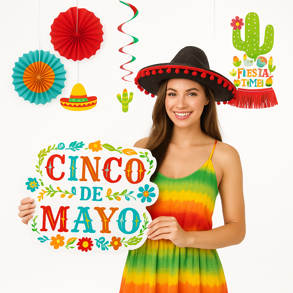 Vibrant Cinco de Mayo Party Decorating Kit