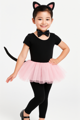 Kids' Kitten Costume Accessory Set - Headband, Choker & Tail