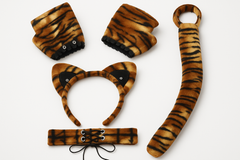 Feline Fantasy Tigress Kitty Costume Set
