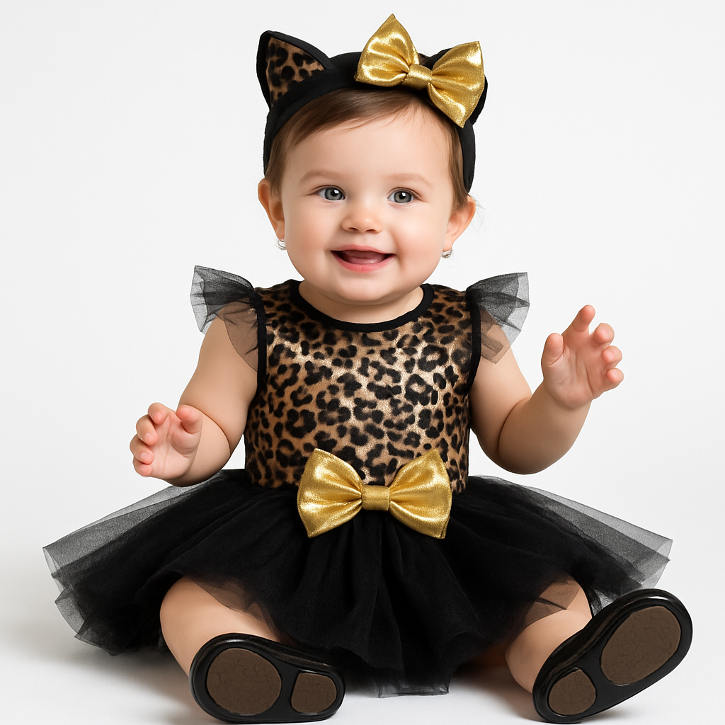 Adorable Infant Cute Cat Halloween Costume (12-24 Months)