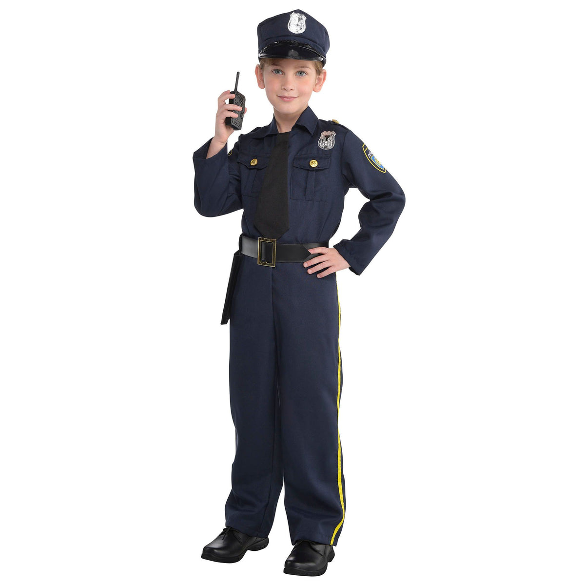 Boys' Police Officer Costume - Career Role Play Outfit