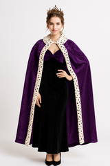 Majestic Purple Queen Cape