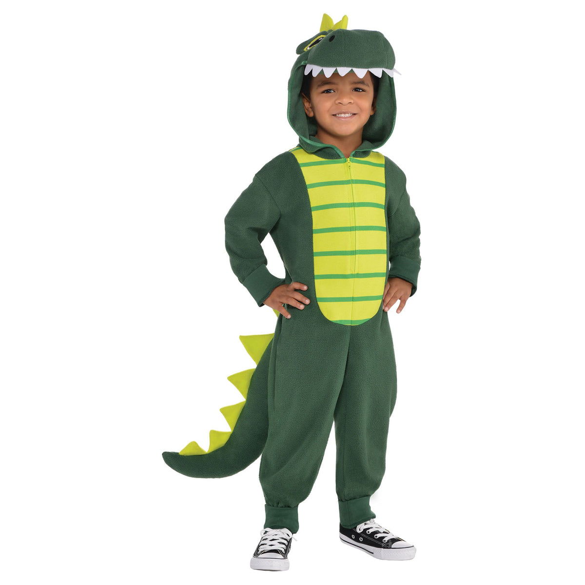 Toddler Dinosaur Zipster Halloween Costume Jumpsuit