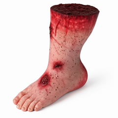 Haunted Hollow Severed Left Foot Table Decoration