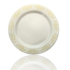 10.25 In. Gold Leaf Premium Plates | 10 Count