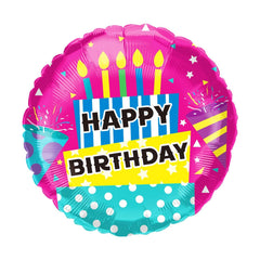 18 In. Happy Birthday Balloon