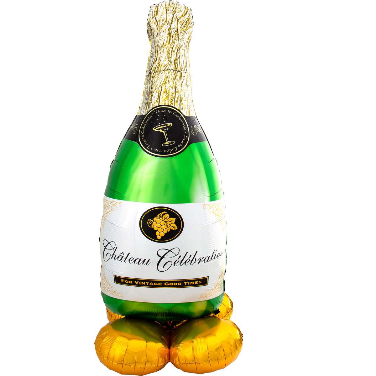 Airloonz Champagne Bottle Balloon - 50 Inch