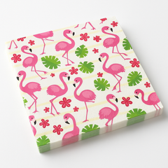 Tropical Flamingo Beverage Napkins