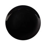 8 In. Trend Black Plastic Plates | 10 Count