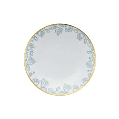 8 In. Roses Design Plastic Plates | 120 Count