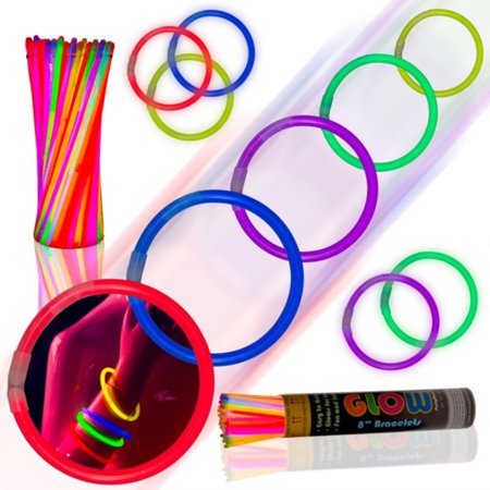 Unleashed - 8in. Assorted Glow Bracelets (100)