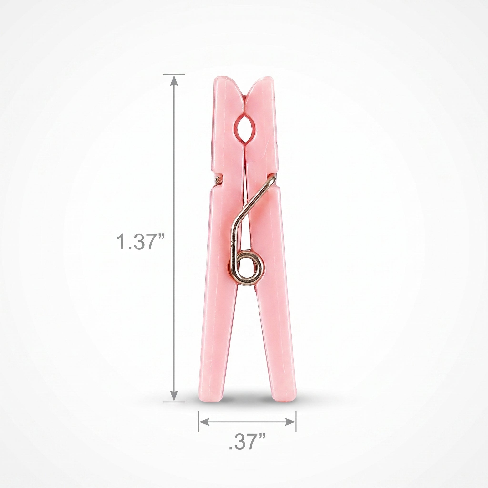 Pink Multi-Colored Mini Clothespin Baby Shower Favors, 24-Pack