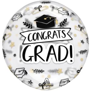 Clearly Grad Foil Graduation Balloon