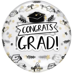 Clearly Grad Foil Graduation Balloon