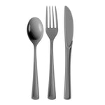 Heavy Duty Silver Cutlery Combo - 7.5 in. - 24 Count
