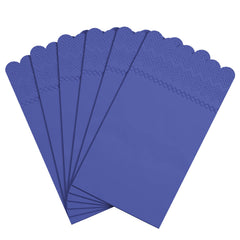 3 Ply Periwinkle Scalloped Napkins - 20 Ct.