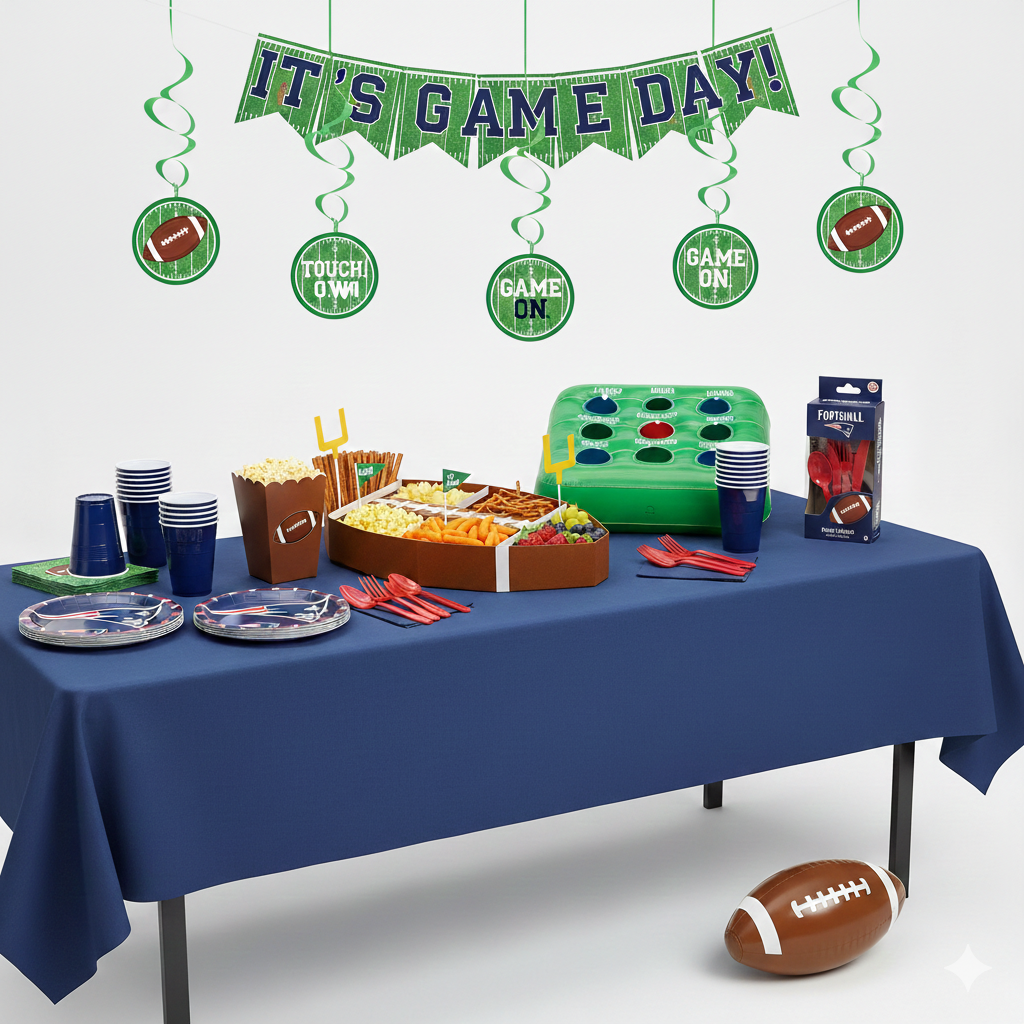 New England Patriots Deluxe Party Kit