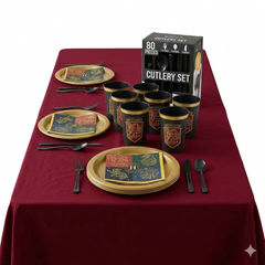 153 Pcs Harry Potter Party Kit - For 20 Guests