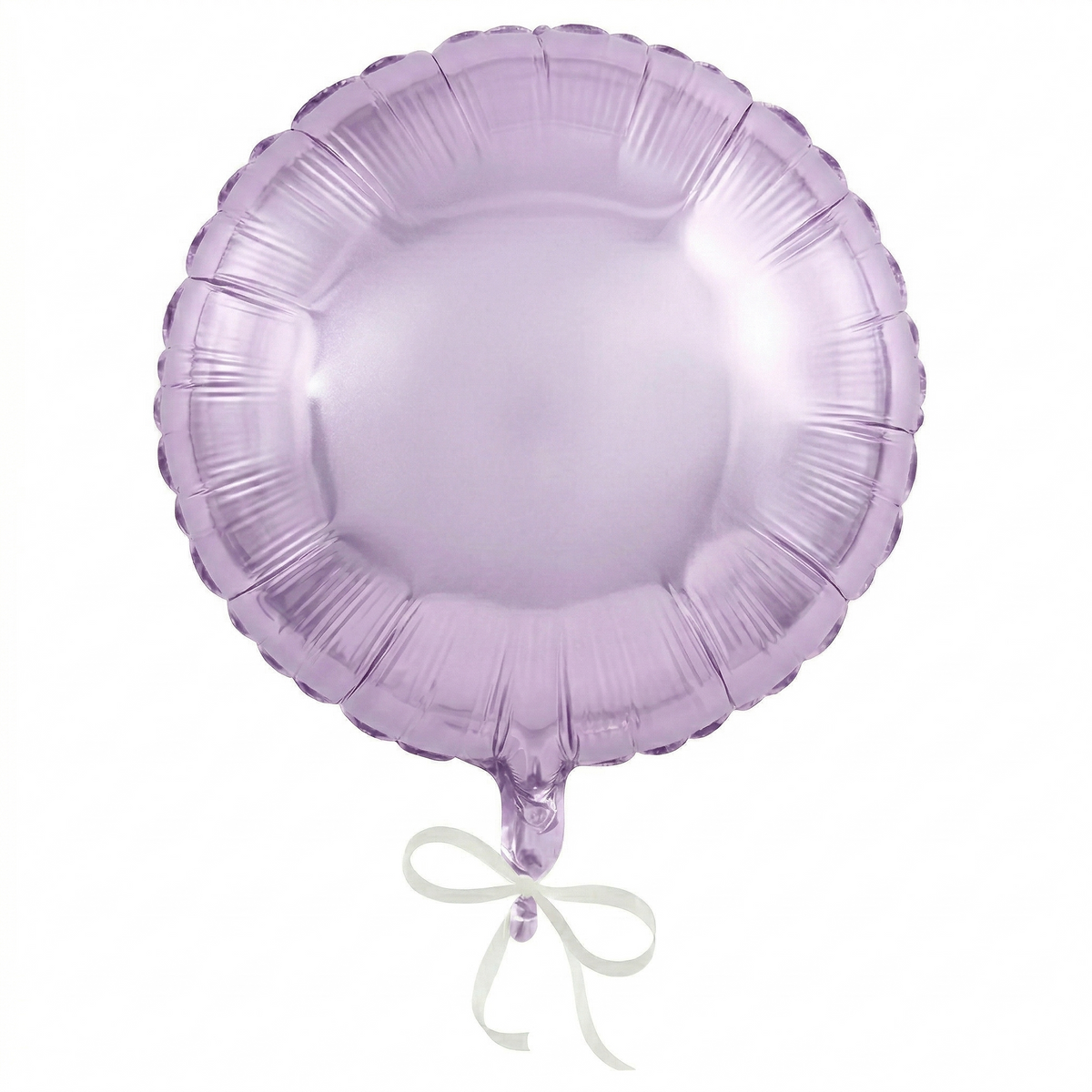 Lavender Metallic Circle Foil Balloon - 18" Round