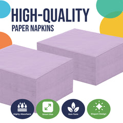 Lavender Luncheon Napkins | 100 Count