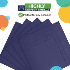 Navy Luncheon Napkins | Case of 3600