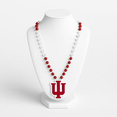 Indiana College Sports Beaded Necklace