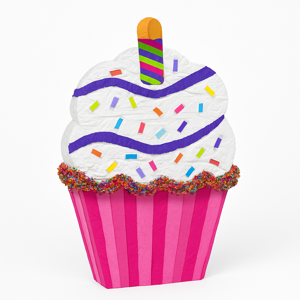 Giant Cupcake Piñata Party Accessory