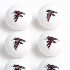 Atlanta Falcons Ping Pong Ball Set - 6 Pack