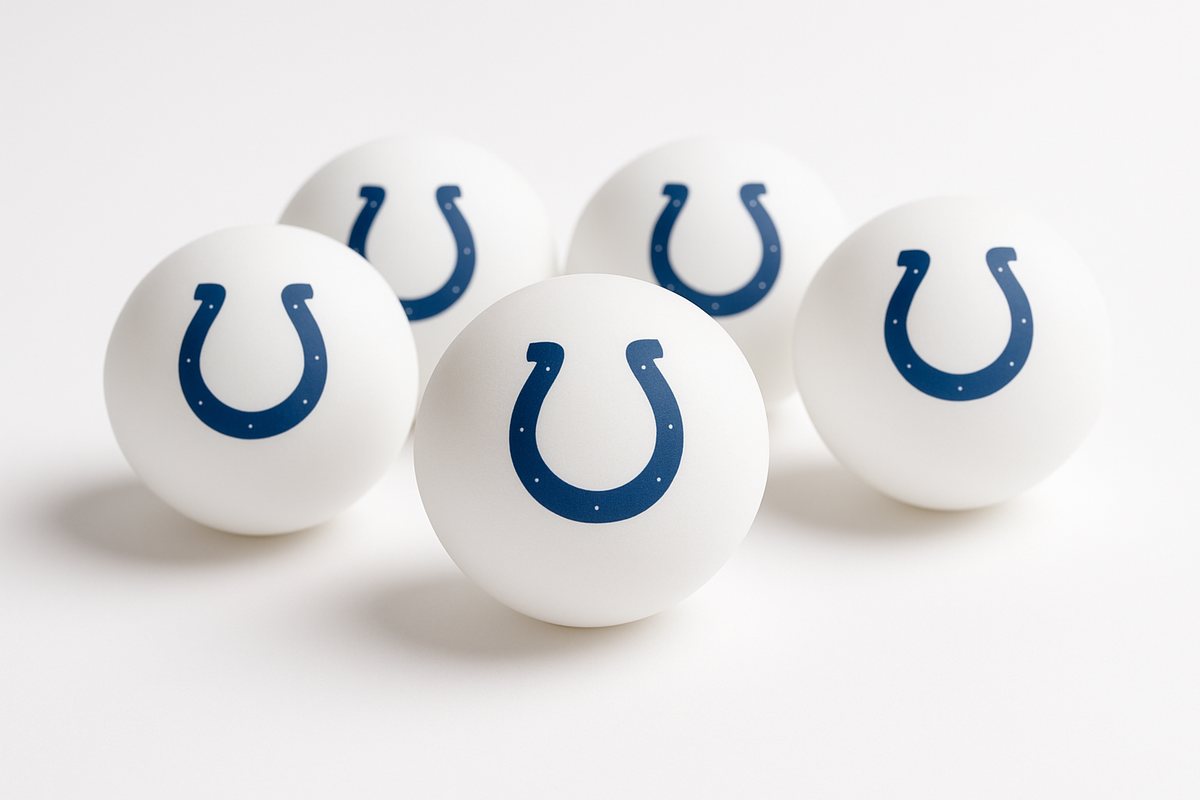Indianapolis Colts Ping Pong Balls - 6 Pack
