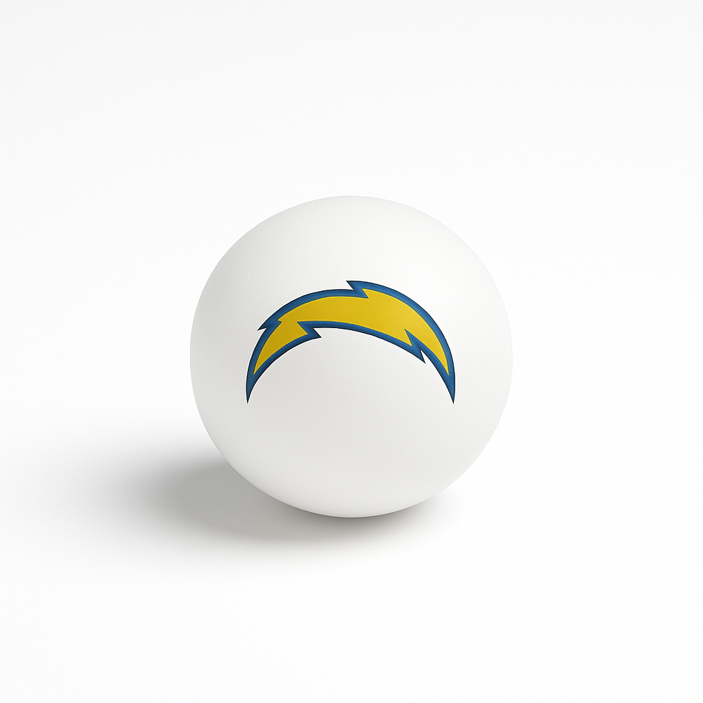 Los Angeles Chargers Ping Pong Balls - 6 Pack