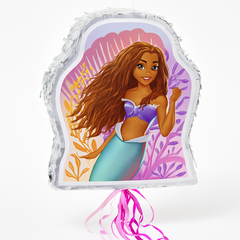 Little Mermaid Pull String Piñata