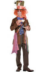 Mad Hatter Men's Costume - Alice in Wonderland - Adult One Size
