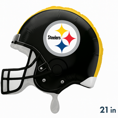 Pittsburgh Steelers Helmet Foil Balloon, 21-Inch
