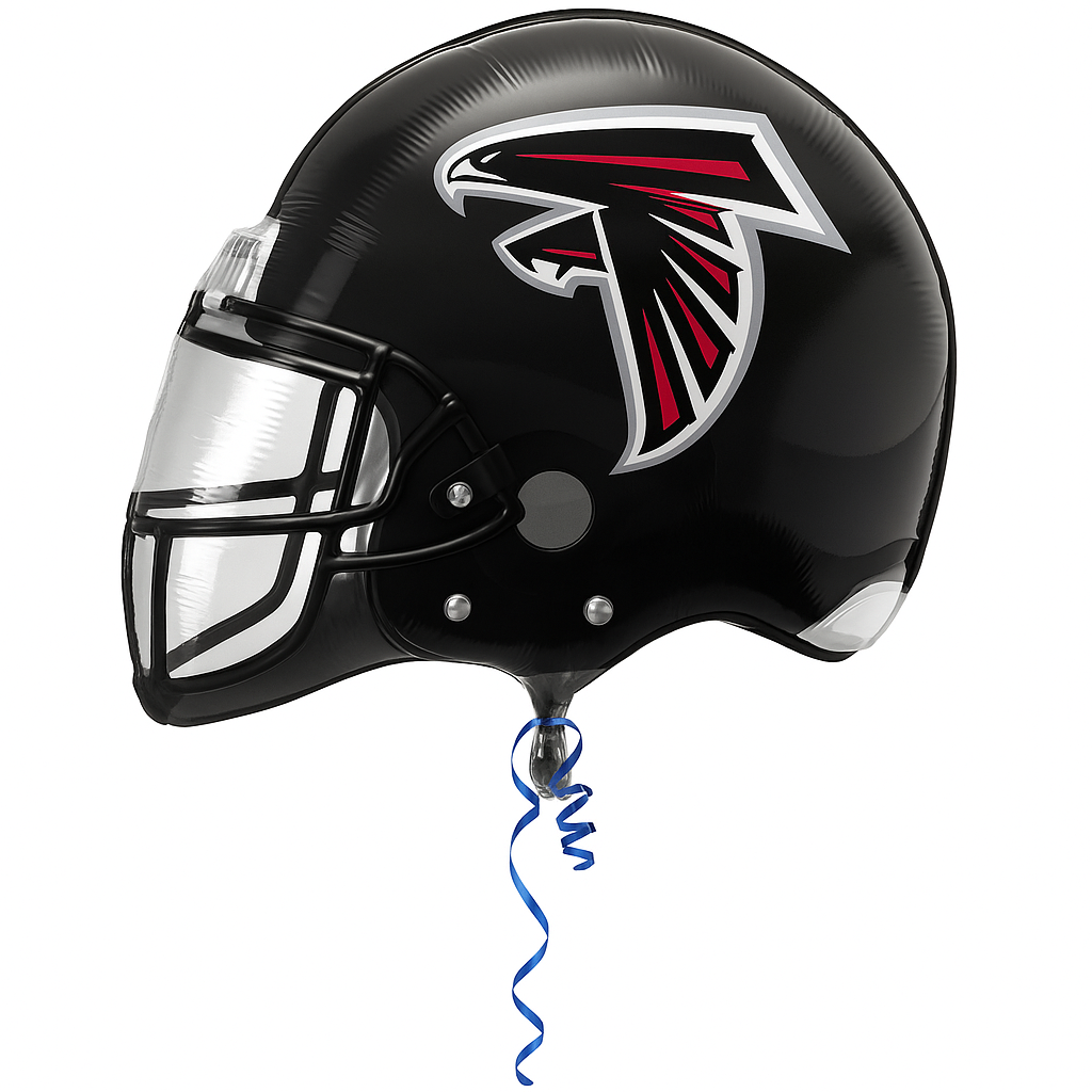 Atlanta Falcons Helmet Foil Super Shape Balloon