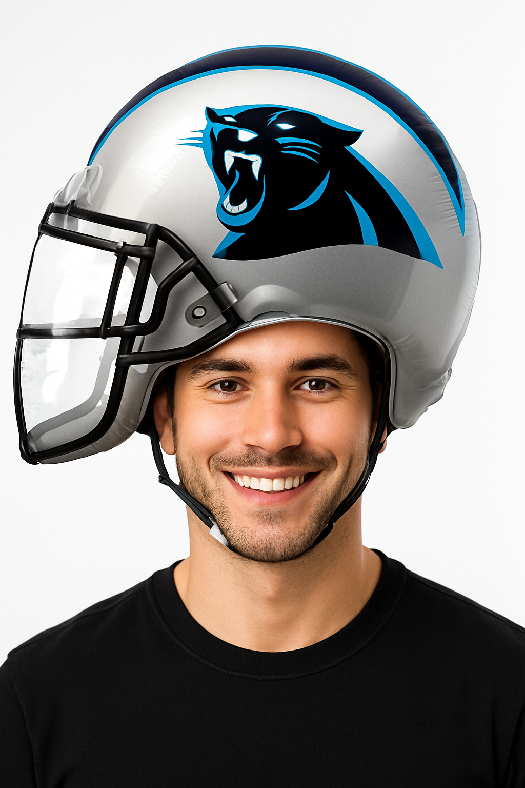Carolina Panthers Helmet Foil Super Shape Balloon