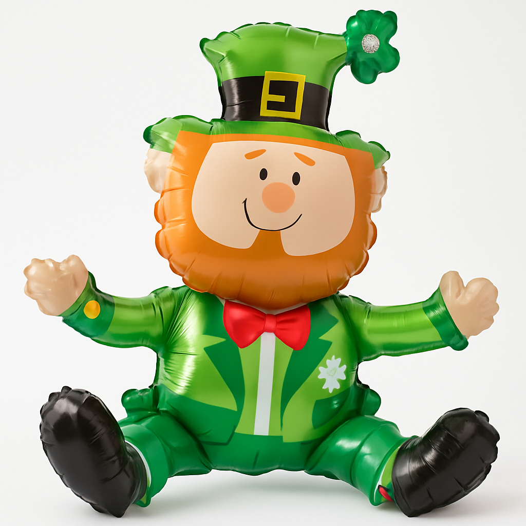 Deluxe Leprechaun Sit Balloon - St. Patrick's Day Decoration