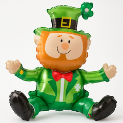Deluxe Leprechaun Sit Balloon - St. Patrick's Day Decoration