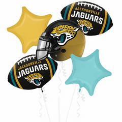 Jacksonville Jaguars Foil Balloon Bouquet