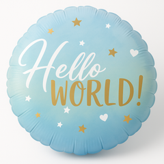Blue Baby Boy Foil Balloon - 18in