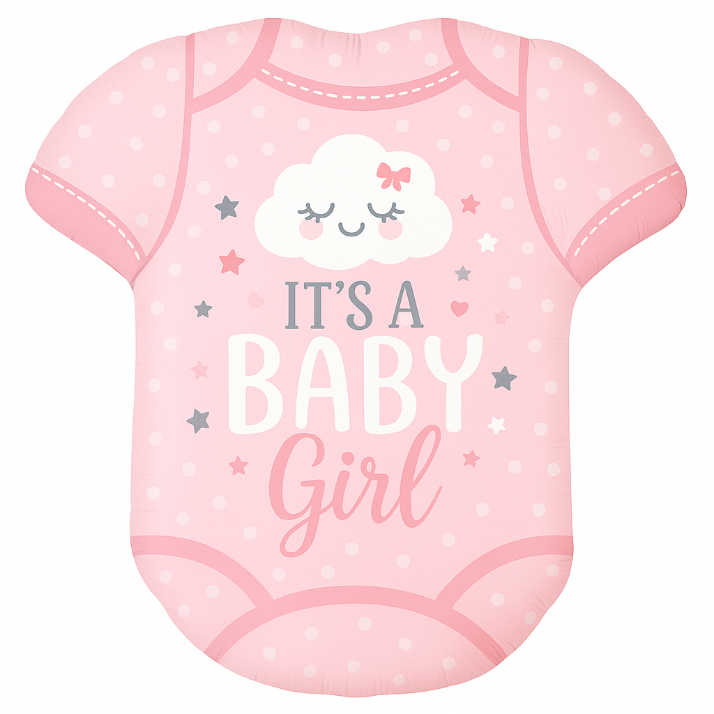 Baby Girl Onesie Foil Balloon