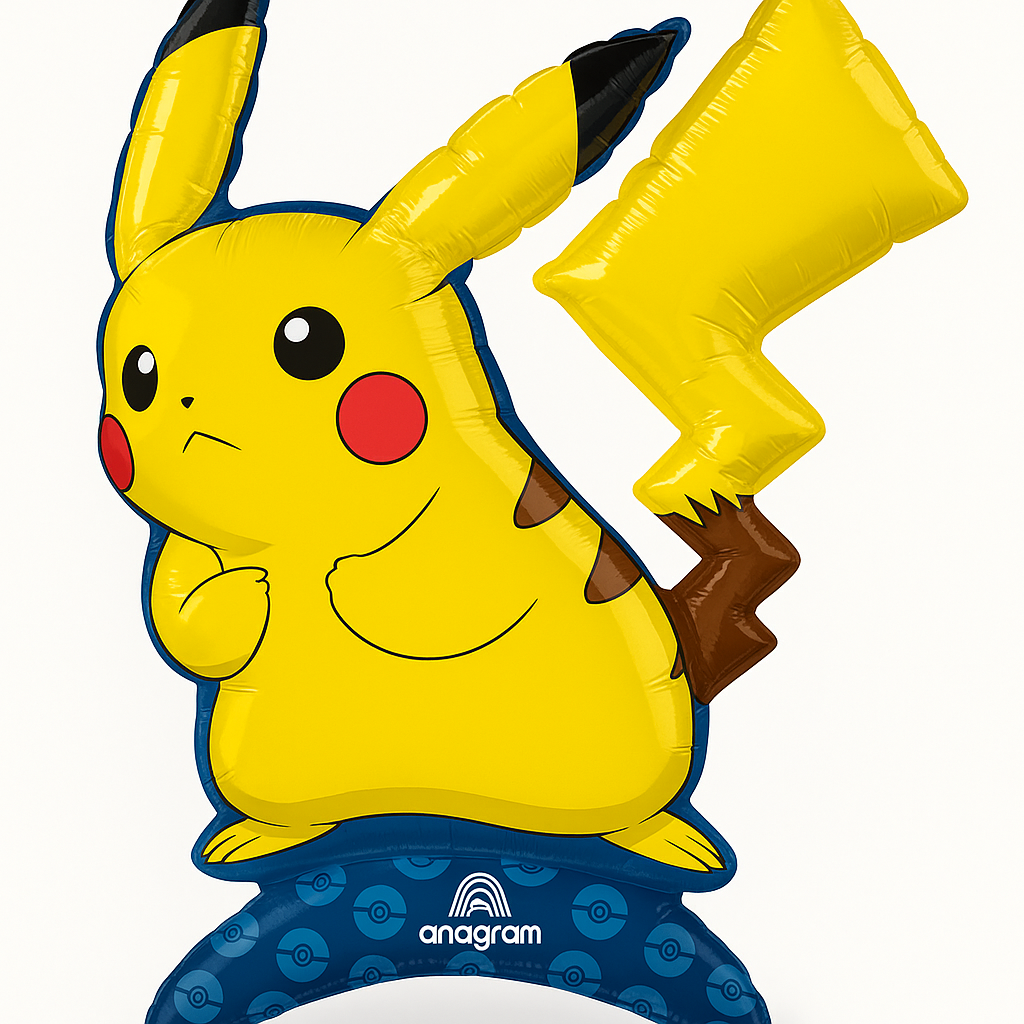 Deluxe Pikachu Foil Balloon - Perfect for Kids' Birthdays