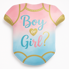 "The Big Reveal" Gender Reveal Foil Balloon