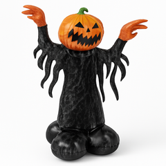 Spooky Pumpkin Head Halloween AirLoonz Balloon