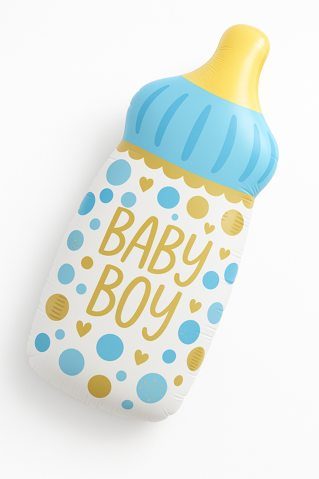 Baby Boy Bottle Shaped Foil Balloon