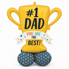 #1 Dad Trophy AirLoonz Balloon